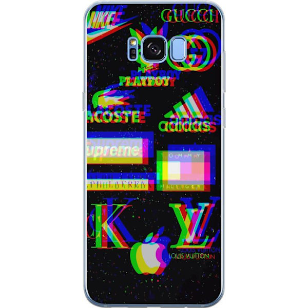 Samsung Galaxy S8 Läpinäkyvä kuori Merkki 3D