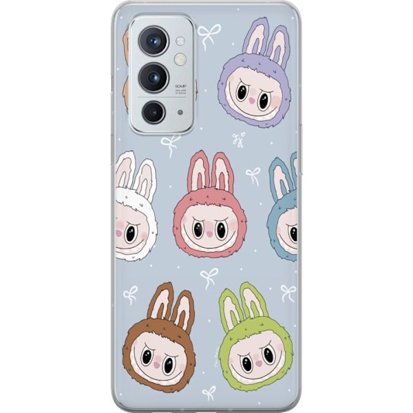 OnePlus 9RT 5G Läpinäkyvä kuori Tähtikuvioitu hirviöasenne
