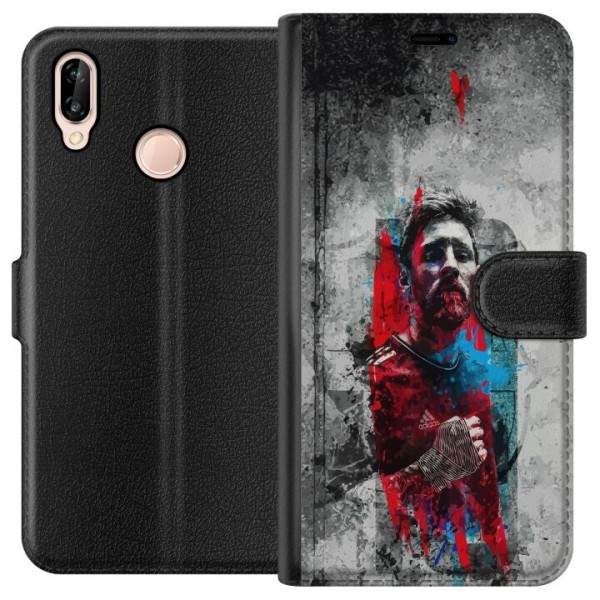 Huawei P20 lite Plånboksfodral Messi