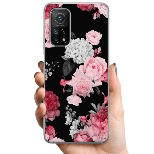 Xiaomi Mi 10T 5G TPU Mobildeksel Blomster