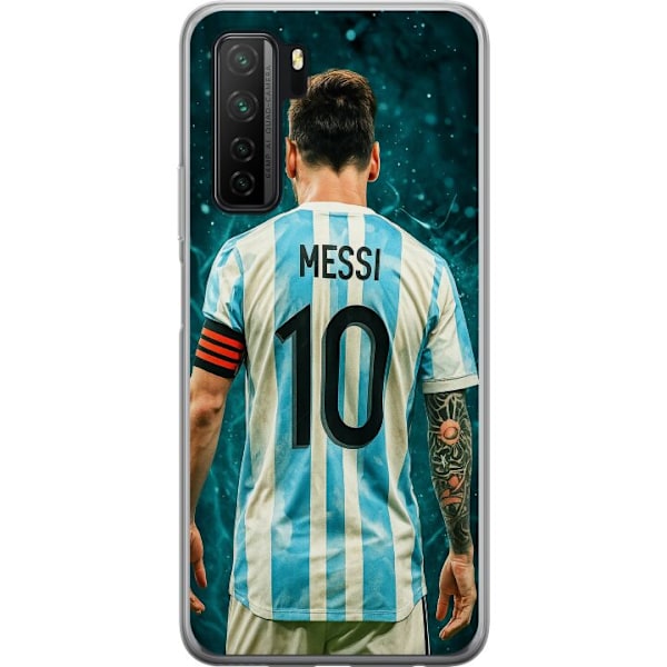 Huawei P40 lite 5G Gennemsigtig cover Messi