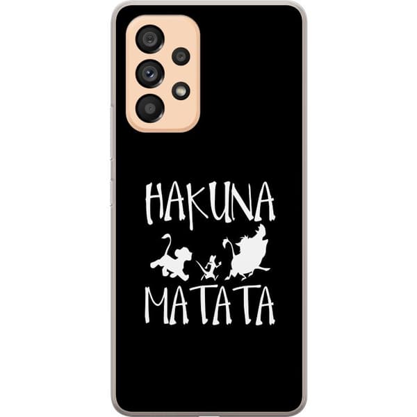 Kompatibel Mobilcover til Samsung Galaxy A53 5G Hakuna Matata