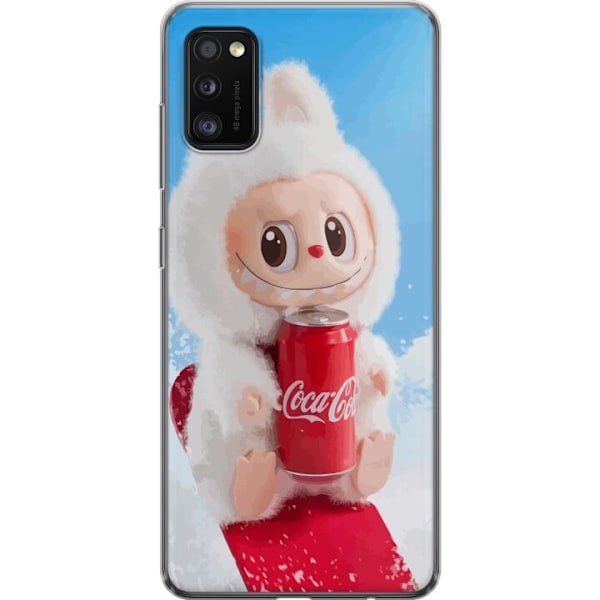 Samsung Galaxy A41 Läpinäkyvä kuori Labubu Summer Edition