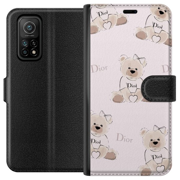 Xiaomi Mi 10T 5G Plånboksfodral Teddy Dior Vibes – lyxig na