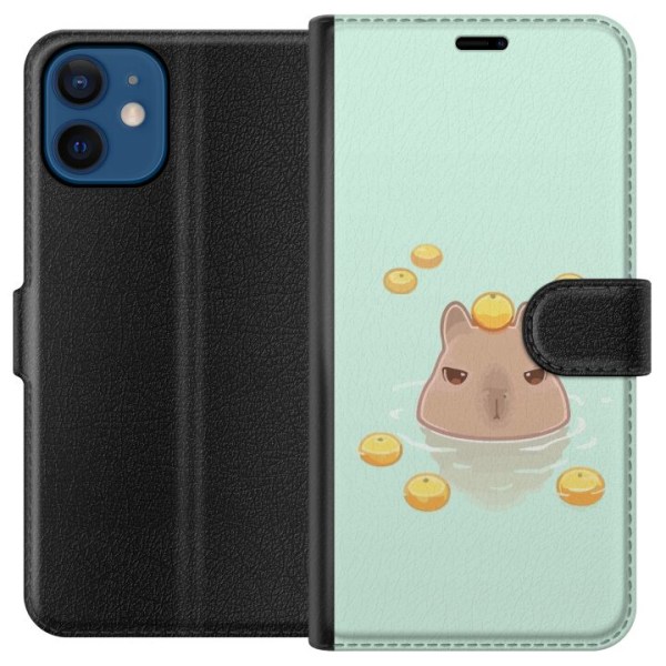 Apple iPhone 12  Lommeboketui Capybara