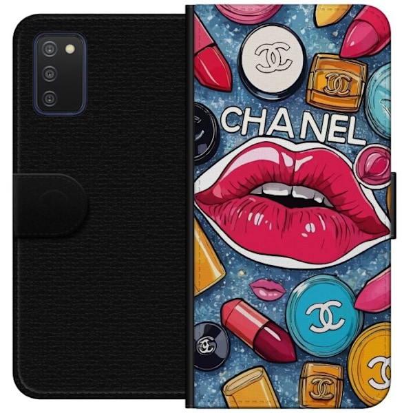 Samsung Galaxy A03s Plånboksfodral Chanel Lips