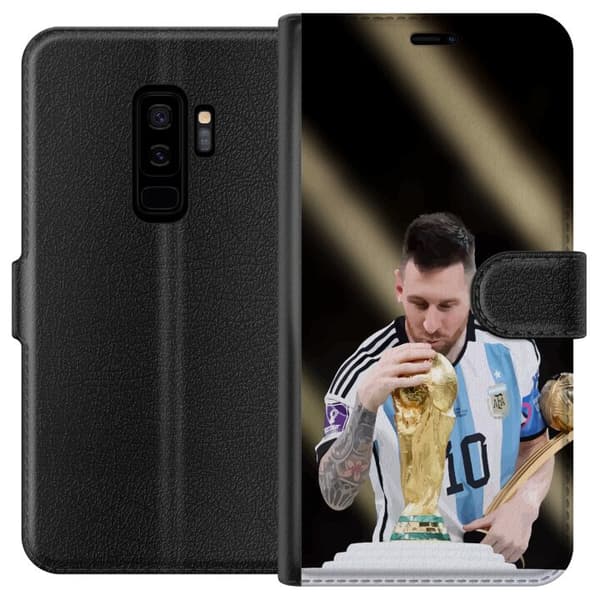 Kompatibelt Plånboksfodral till Samsung Galaxy S9+ Messi