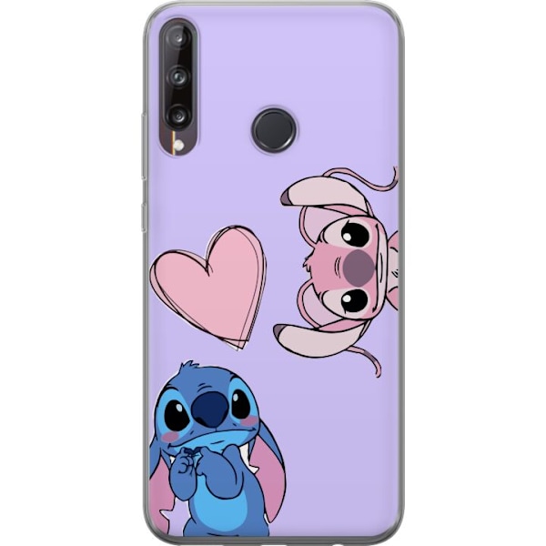 Huawei P40 lite E Läpinäkyvä kuori Stitch Mode