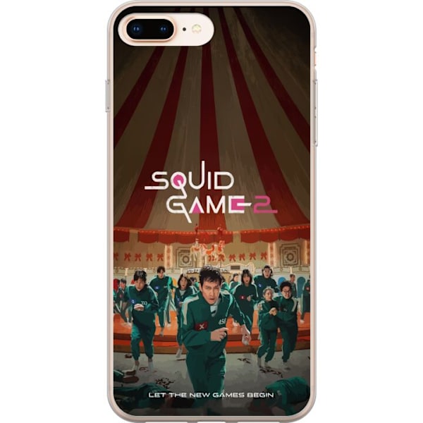 Apple iPhone 7 Plus Gennemsigtig cover Squid Game