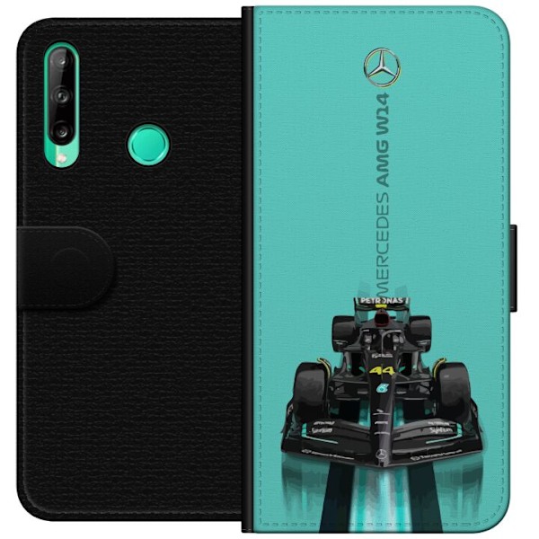 Huawei P40 lite E Lommeboketui Mercedes F1