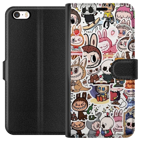 Apple iPhone 5 Tegnebogsetui Labubu All-Stars – POP MART Spe