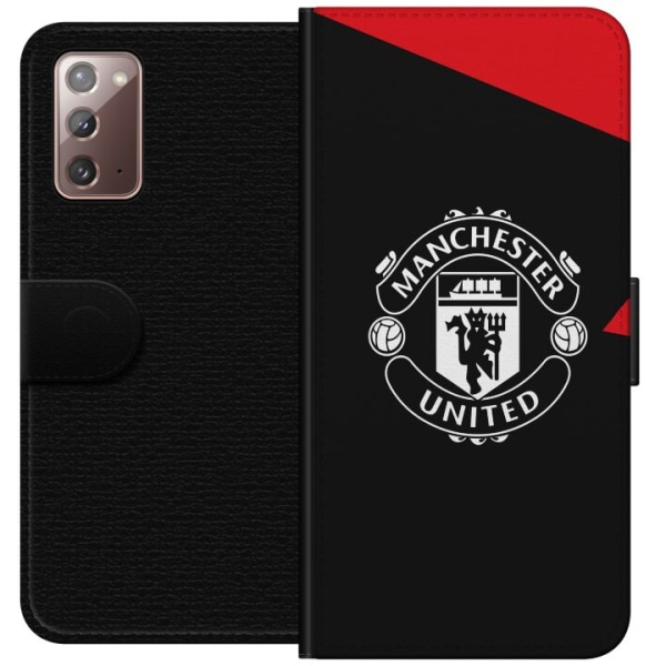 Samsung Galaxy Note20 Tegnebogsetui Manchester United FC
