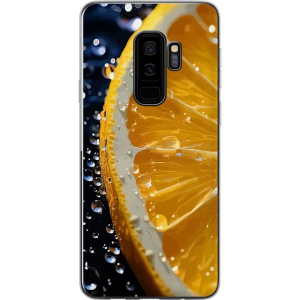 Samsung Galaxy S9+ Gennemsigtig cover Appelsin