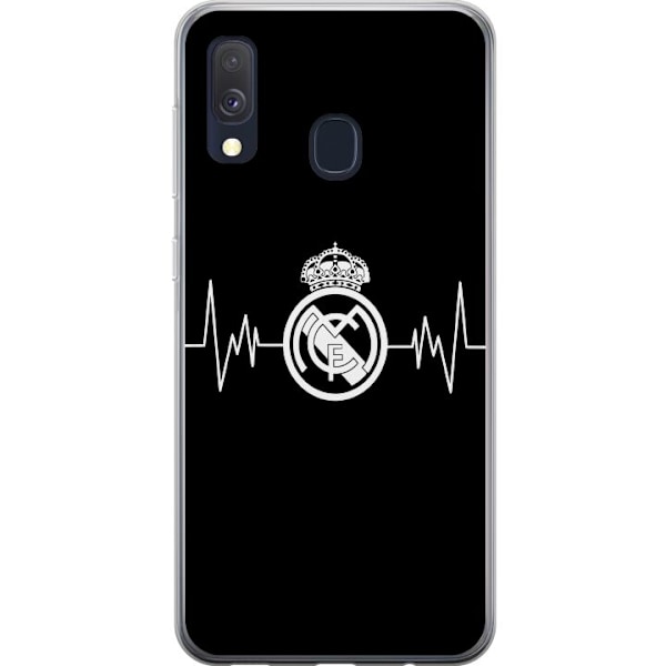 Samsung Galaxy A40 Gennemsigtig cover Real Madrid CF