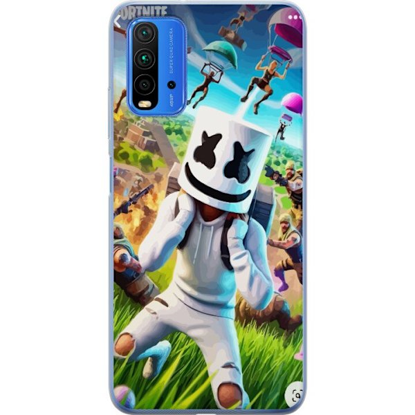 Xiaomi Redmi 9T Gjennomsiktig deksel Fortnite