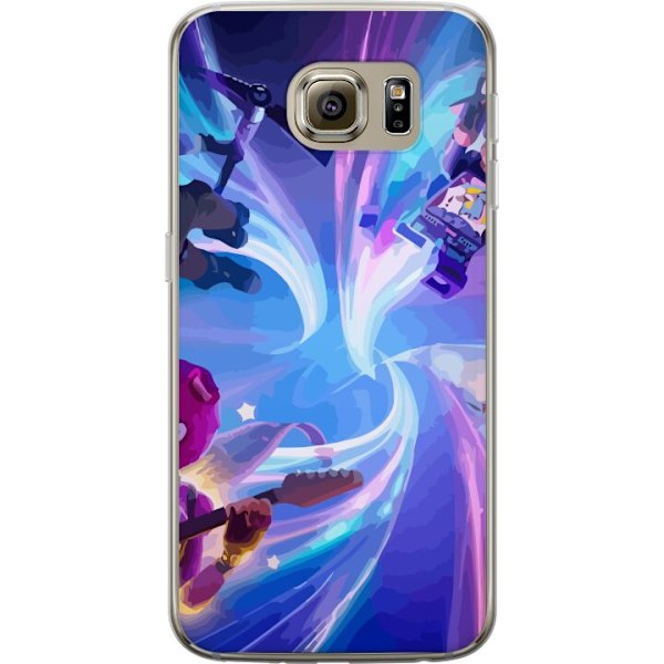 Samsung Galaxy S6 Gennemsigtig cover Fortnite