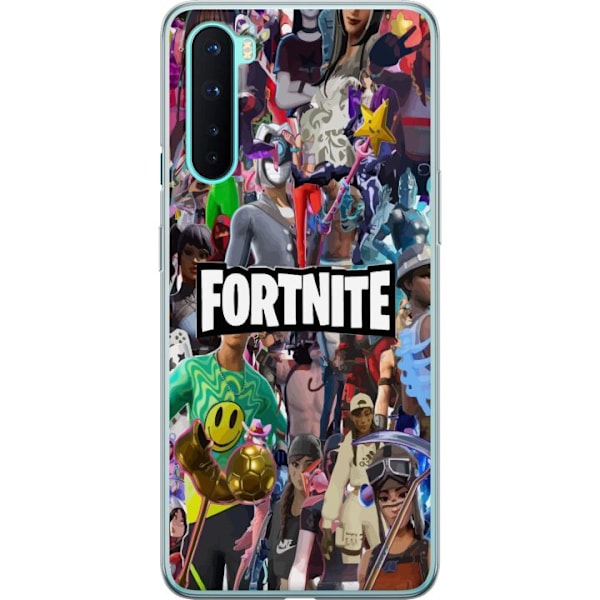 OnePlus Nord Gjennomsiktig deksel Fortnite