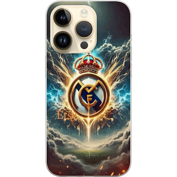 Apple iPhone 15 Pro Genomskinligt Skal Real Madrid