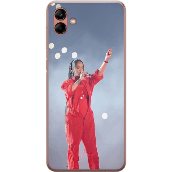 Samsung Galaxy A04 Genomskinligt Skal Rihanna – Trendsetting Looks & Style