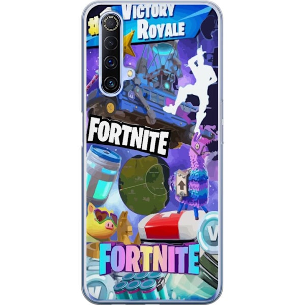 Realme X50 5G Gennemsigtig cover Fortnite