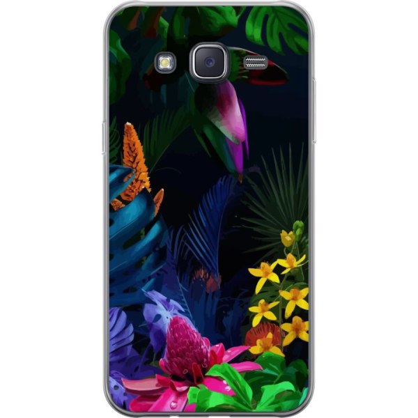 Samsung Galaxy J5 Gennemsigtig cover Farverig natur 829d | Genomskinligt Skal Fyndiq