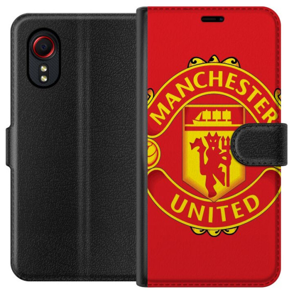 Samsung Galaxy Xcover 5 Tegnebogsetui Manchester United FC