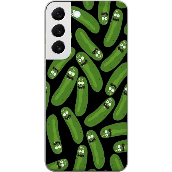 Samsung Galaxy S22 5G Gennemsigtig cover Rick and Morty - Pick