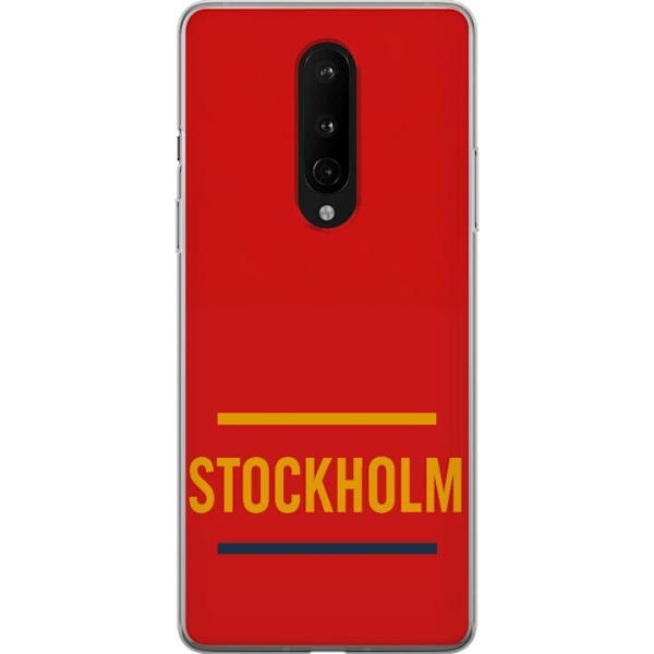 OnePlus 8 Gjennomsiktig deksel Stockholm – Hockey