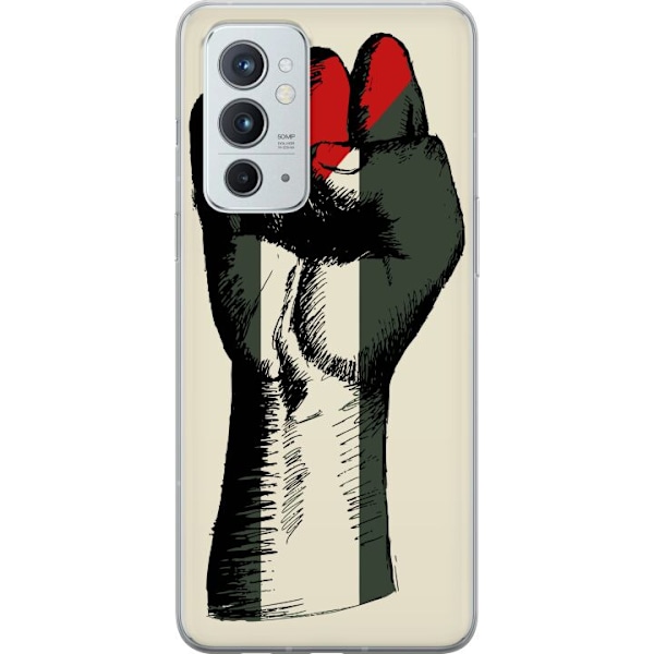 OnePlus 9RT 5G Gennemsigtig cover Hånd bundet i Palæstinas f