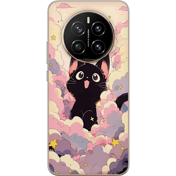 Honor Magic7 Gennemsigtig cover Kawaii Kat