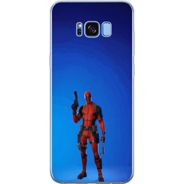 Samsung Galaxy S8 Läpinäkyvä kuori Fortnite - Spider-Man