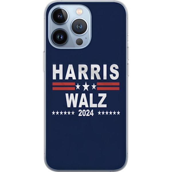 Apple iPhone 13 Pro Gennemsigtig cover Harris | Walz 2024