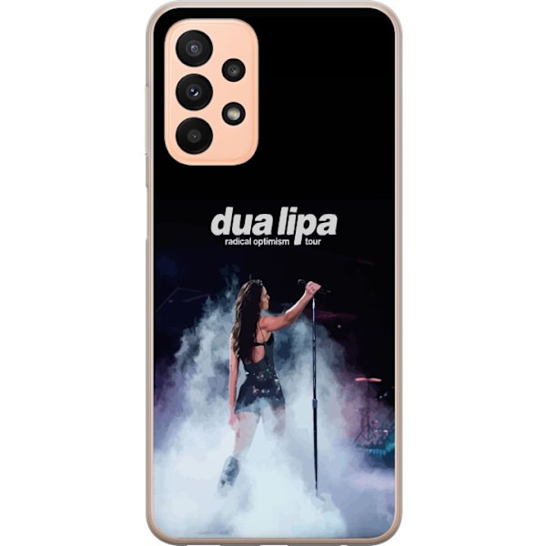 Samsung Galaxy A23 5G Genomskinligt Skal Dua Lipa – Signature Looks & Vibes