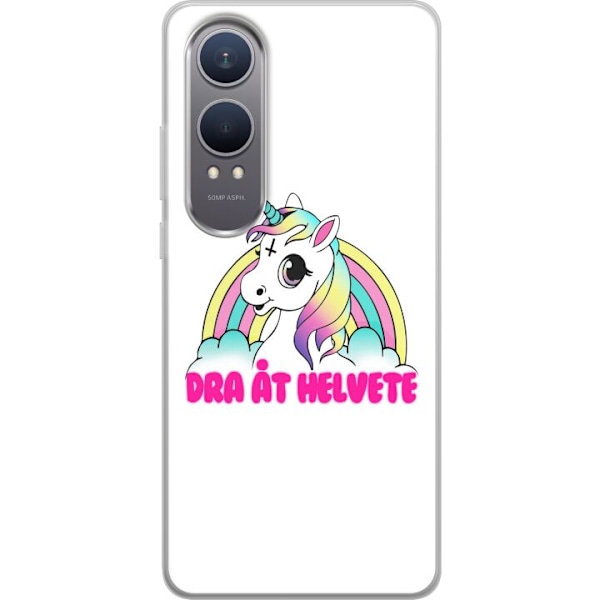 OnePlus Nord CE4 Lite Gennemsigtig cover Unicorn