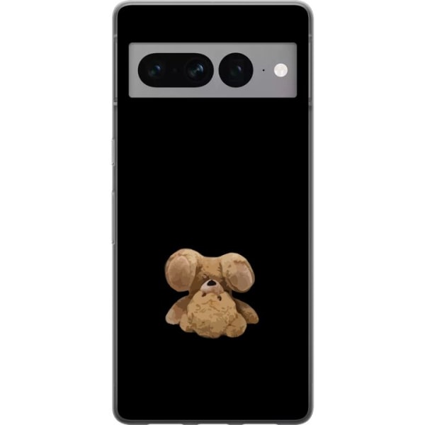 Google Pixel 7 Pro Gennemsigtig cover Op og ned bjørn
