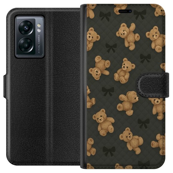 OnePlus Nord N300 Tegnebogsetui Teddy Knus