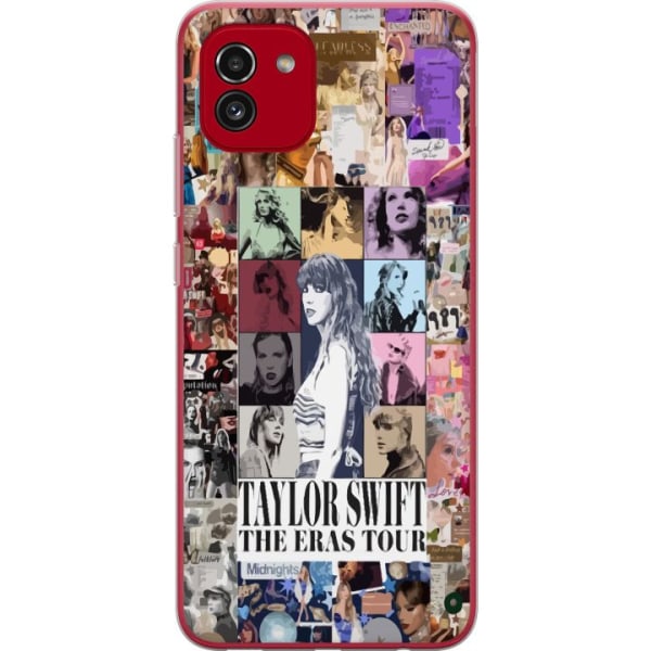 Samsung Galaxy A03 Gennemsigtig cover Taylor Swift - Eras