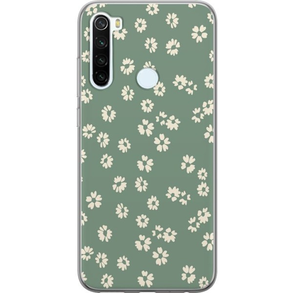 Xiaomi Redmi Note 8 Läpinäkyvä kuori Kukkaisunelma - Värikäs Kukkakuvio