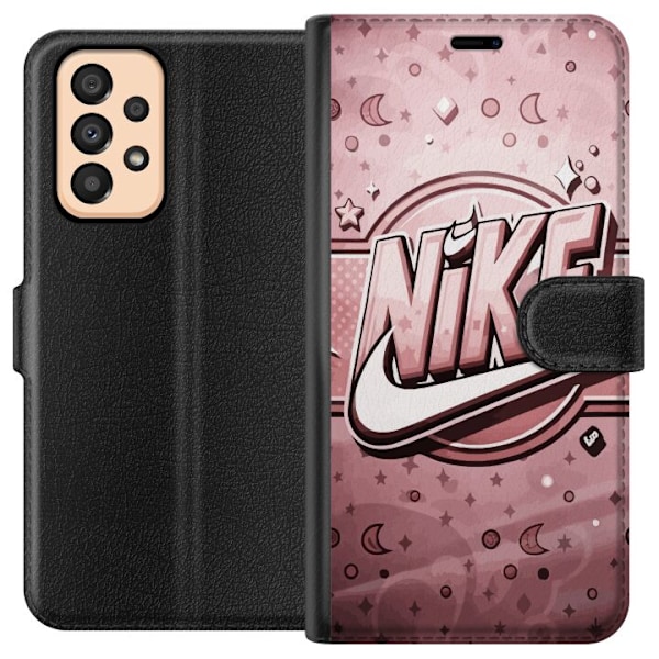 Samsung Galaxy A33 5G Plånboksfodral Nike Rosa