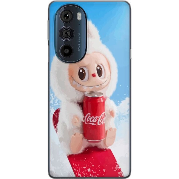 Motorola Edge 30 Pro Gjennomsiktig deksel Labubu Summer Editio