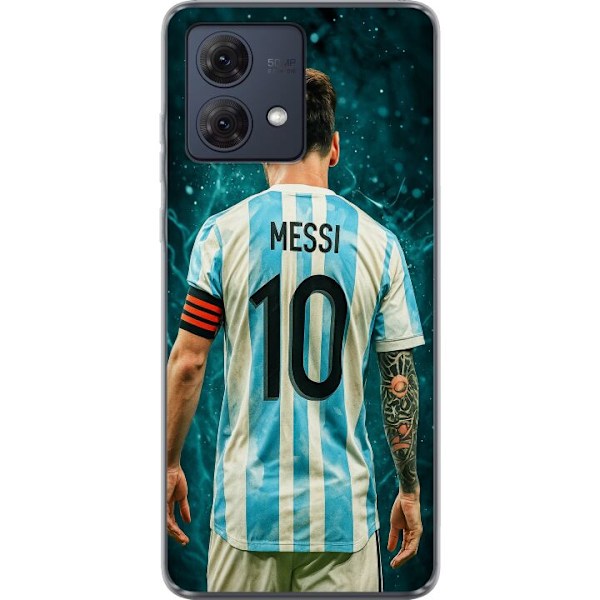 Motorola Moto G84 Gjennomsiktig deksel Messi