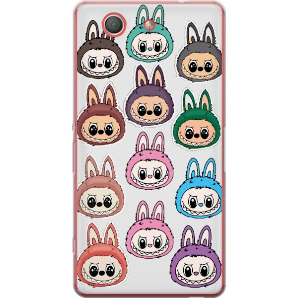 Sony Xperia Z3 Compact Gjennomsiktig deksel Labubu Macaron Mon