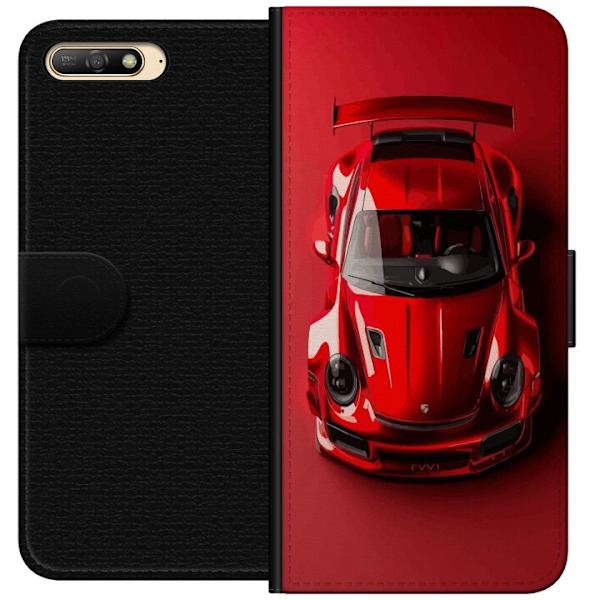 Huawei Y6 (2018) Lompakkokotelo Porsche