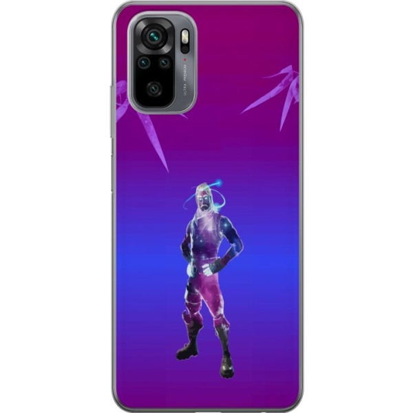 Xiaomi Redmi Note 10 Gennemsigtig cover Fortnite