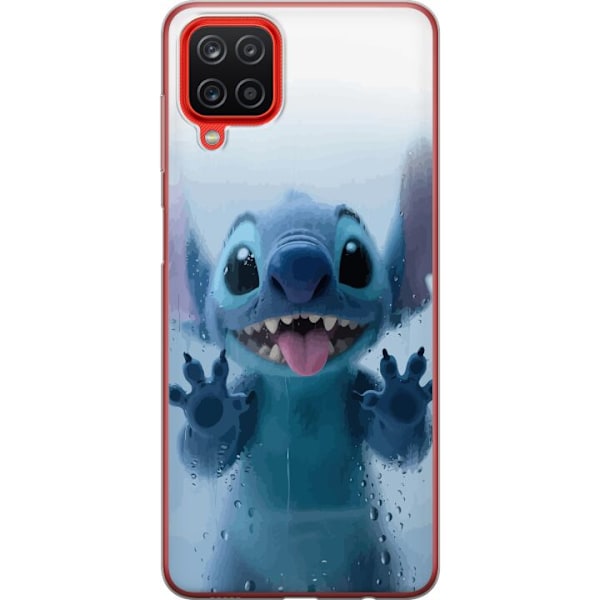 Samsung Galaxy A12 Genomskinligt Skal Stitch Window View – S