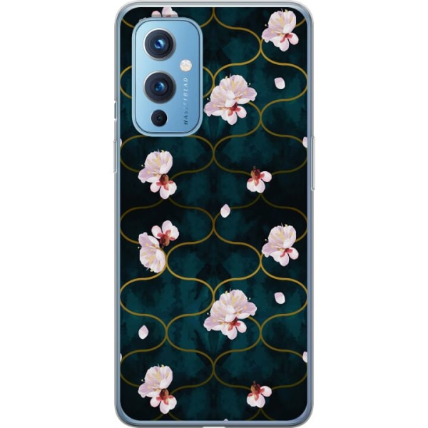 OnePlus 9 Cover / Mobilcover - Blomster