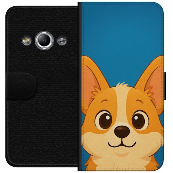 Samsung Galaxy Xcover 3 Lommeboketui Hello Corgi