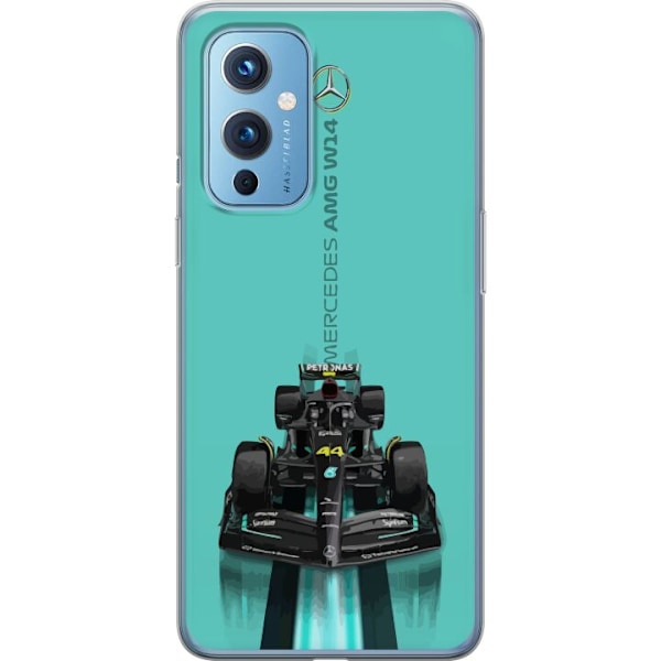 OnePlus 9 Genomskinligt Skal Mercedes F1