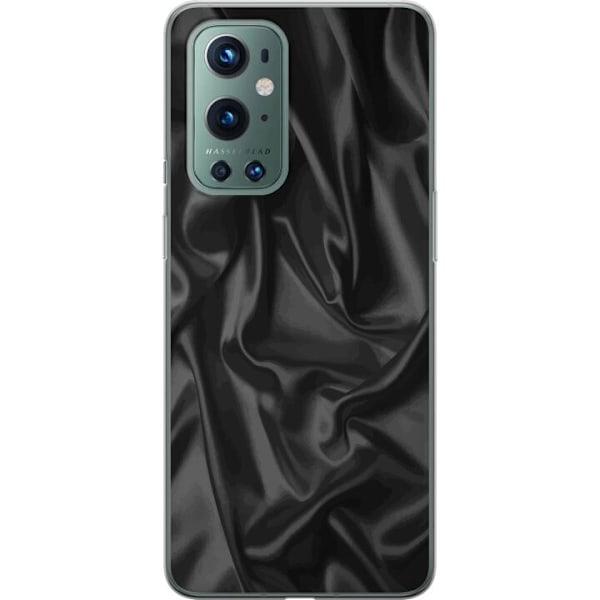 OnePlus 9 Pro Gennemsigtig cover Silke Sort