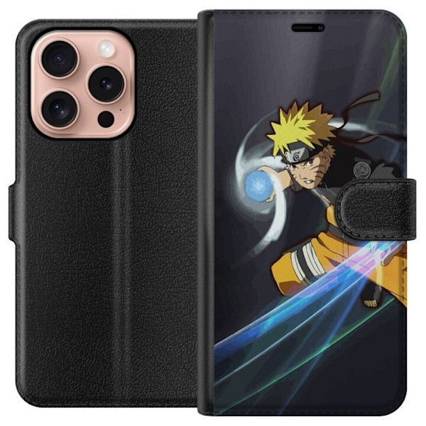 Apple iPhone 16 Pro Lompakkokotelo Naruto